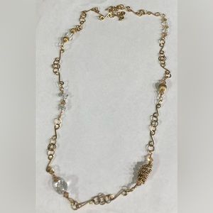 Bronze/Gold Long Necklace